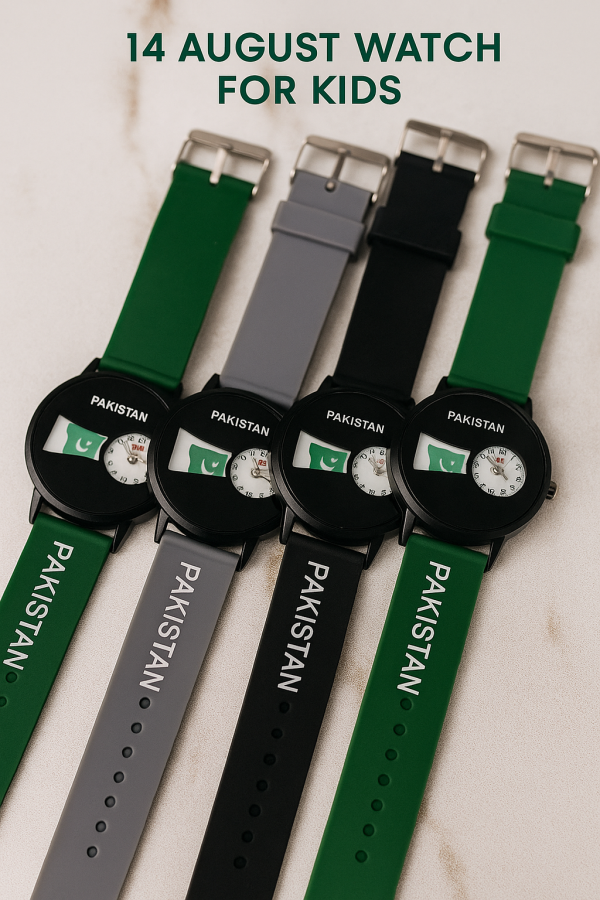 14 August Watch For Kids | Analog Watch For Kids | Watch For Children | Best Quality Analog 14 August Watch - Without Box ( Random Color )