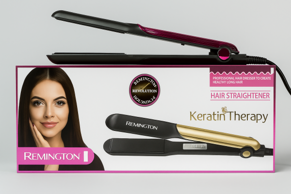 Remington Hair Straightener Keratin Therapy Hair Straightener Flat Iron - Best Quality Iron For Hair Straightening - Remington Keratin Therapy Iron  - Image 3