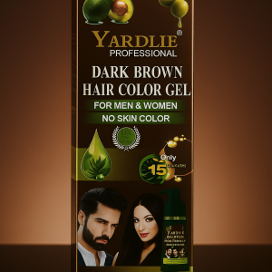 Yardlie Dark Brown Hair Colour Gel 200ml