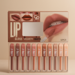 Velvet Matte Lip Gloss | High Pigment Lipgloss Set | Best Quality Lipgloss Set (multi Shades)