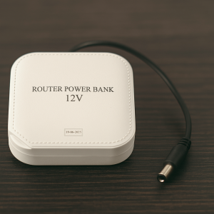 Wifi Router Power Bank 20000 mAH – Reliable Backup Power for Seamless Internet Connectivity | Best Quality Power Bank For Wifi Router - Without Adapter ( Random Color )