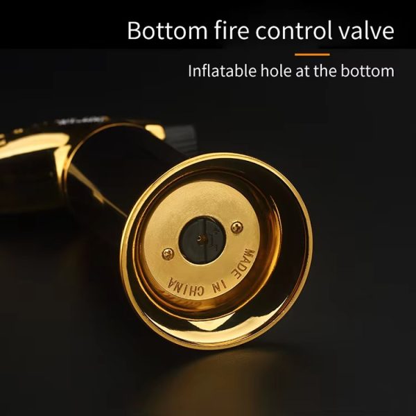 High Quality Torch Lighter for Cigar Kitchen Culinary Gas Refillable BBQ Torch Lighter Stylish and Windproof Jet Flame - Image 12