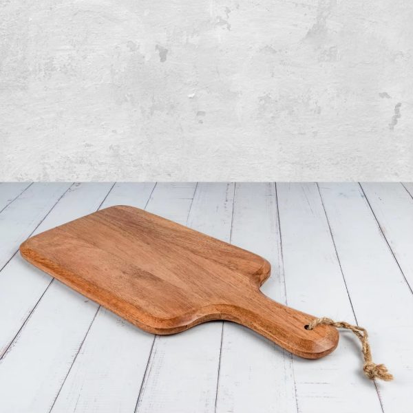 Premium Acacia Oar-Style Face-Grain Cutting Board - Image 2