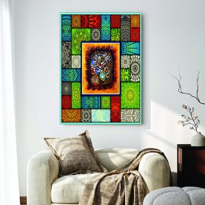 Islamic Wall Art Wooden Phototile Frames for Wall Decor /calligraphy wall art