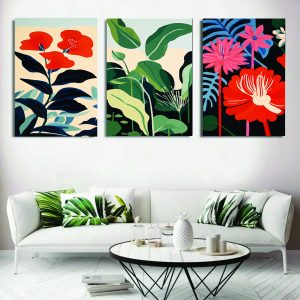 Set of 3 Wall Art Wooden Phototile Frames for Wall Decor