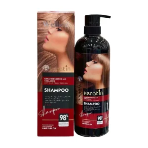 Wellice Hair Salon Keratin Essence and Collagen Shampoo - 800g