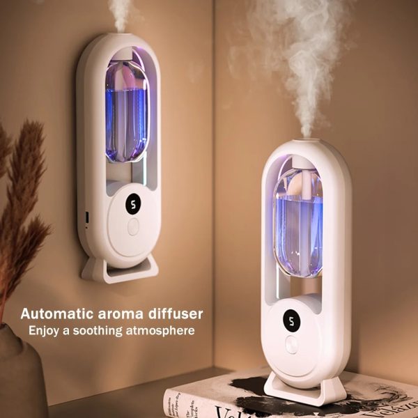 Rechargeable 5-Mode Aromatic Diffuser – Timed Essential Oil Air Freshener for Bedroom, Living Room & Bathroom 50ml - Image 10