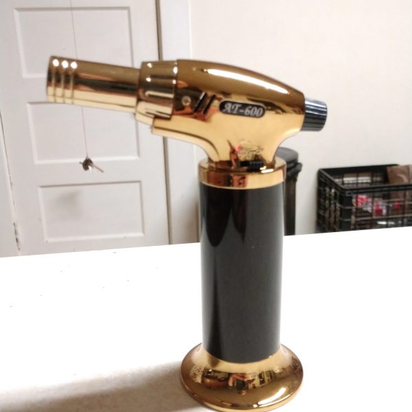 High Quality Torch Lighter for Cigar Kitchen Culinary Gas Refillable BBQ Torch Lighter Stylish and Windproof Jet Flame - Image 8