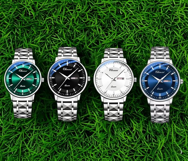 Chexi 601 Original Men’s Watch – Stylish and Durable Analog Quartz Timepiece for Daily Office Wear, Business Meetings, and Formal Occasions(Without Box)