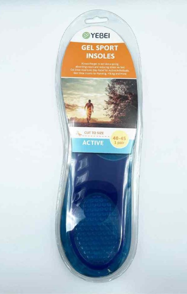 Universal Foot Insole Pads (Pair) – Soft & Trim-to-Fit
