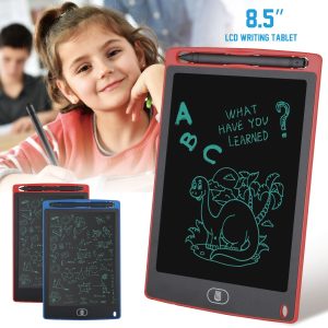 Multi-Color LCD Writing Tablet | Multi-Color Digital Drawing Pad | Erasable E-Writer Sketch Board | Portable Handwriting Pad with Pen | Gift for Kids & Children