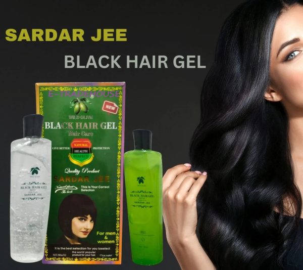 Sardar Jee Hair Color Gel | Black Color Hair Color Gel Sardar Jee | Black Hair Gel - 1000ml