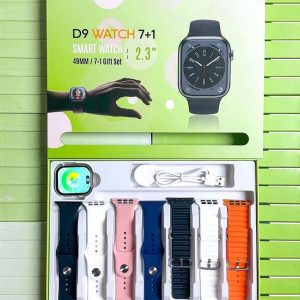 D9 Ultra Smart Watch Series 9 – 2.09" Display | Bluetooth Calling | 7 Straps | Fitness & Sports Smartwatch for Android & iPhone