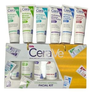 Pack Of 06 Cerave Hydrating Mineral Facial Kit | Best Quality Hydrating Mineral Facial Kit
