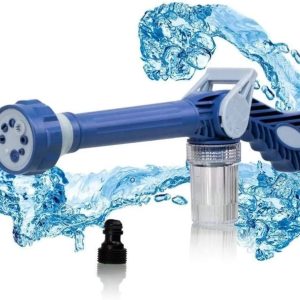 Ez Jet Water Canon 8 In 1 Turbo Water Spray – For Car & Bike Washing, Gardening - Best Quality Water Spray ( Random Color )
