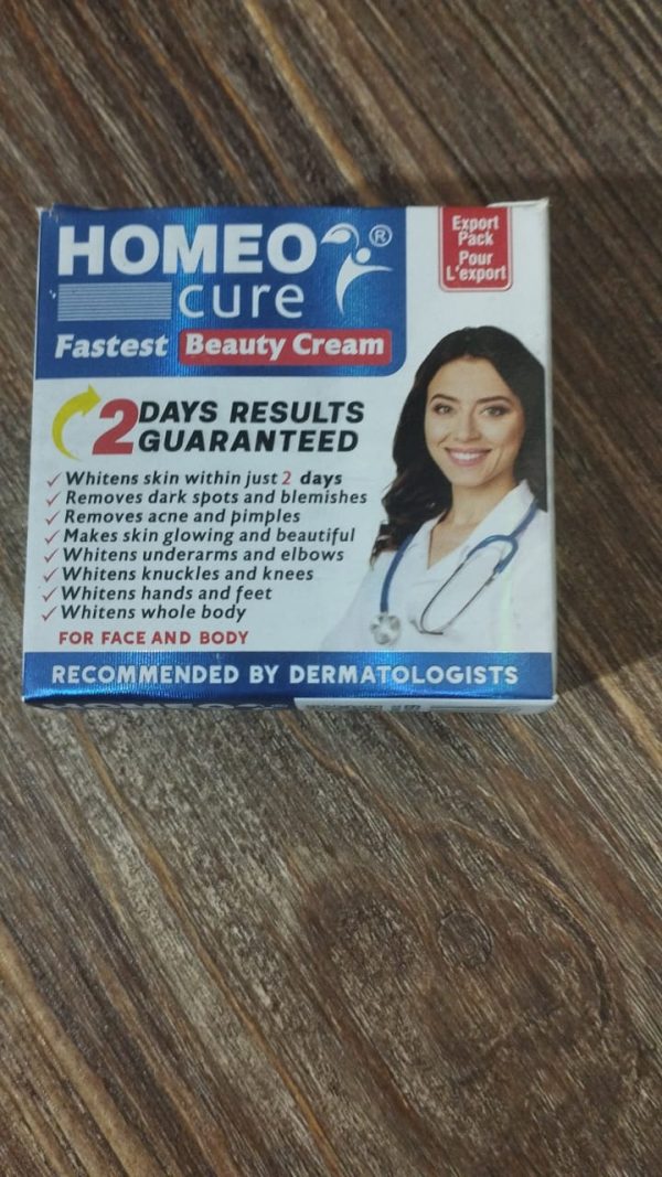Homeo Cure Beauty Cream Highly Concentrated Fastest 2 Days Results Guaranteed - Image 2