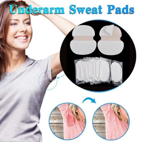 10Pcs  5 Pair Underarm Pads Dress Clothing Armpit Care Sweat Scent Perspiration Shield Absorbing Deodorant Antiperspirant