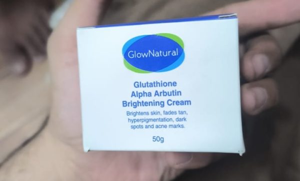 Glow Natural Glutathione and Alpha Arbutin Skin Brightening Cream 50g Advanced Formula for Even Skin Tone, Radiance, and Dark Spot Reduction - Image 2