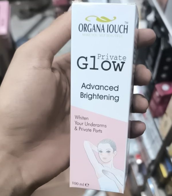 Organa Touch Fresh & Natural Underarm Whitening Cream Private Glow ( Advanced Brightening ) - Image 2