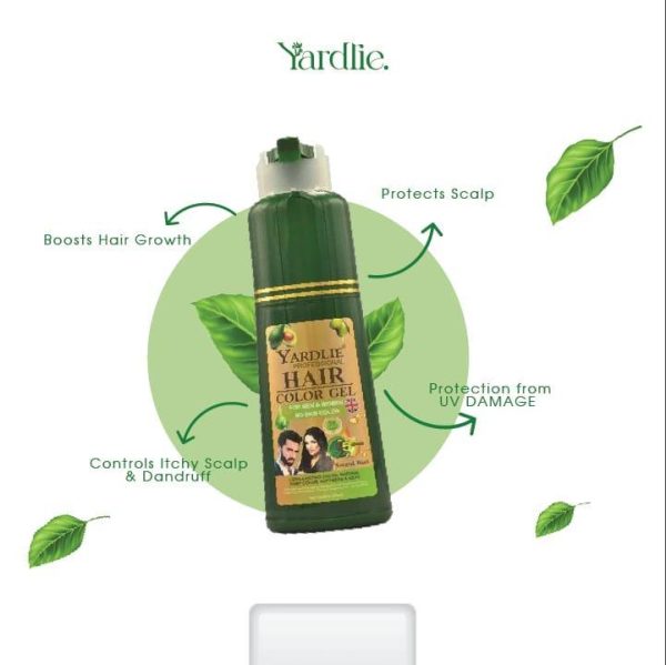 YARDLIE PROFESSIONAL HAIR COLOR GEL 200ML PUMP - Image 6