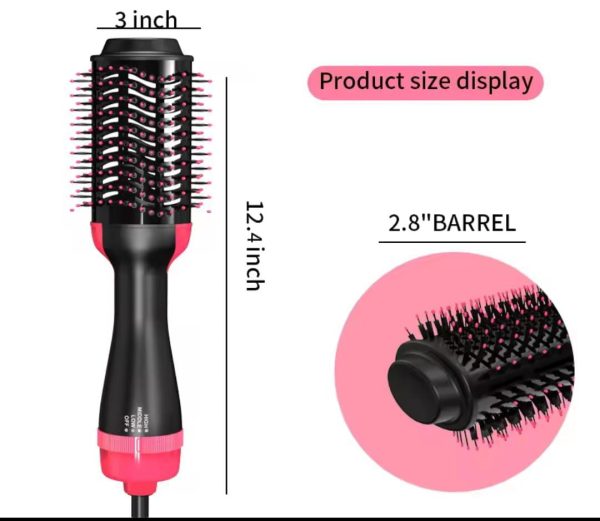 One Step 2 in 1 Hair Dryer & Brush (Dryer + Styler) Brush for Fast Drying, Straightening, Curling - Image 5