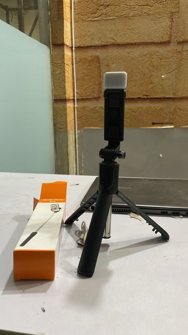 Selfie Stick Tripod R1S Bluetooth Remote Control Tripod Selfie Stick New Model with Wireless Remote Shutter Compatible with All Cell Phones - Image 2