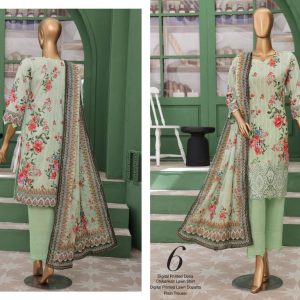 ✨ VIVARI  ✨ 3 Piece  Luxury Lawn Digital Printed Chickenkari Lawn Shirt/ Luxury Digital Printed  Pure Lawn/Unstitched Suit New Collection For Womens