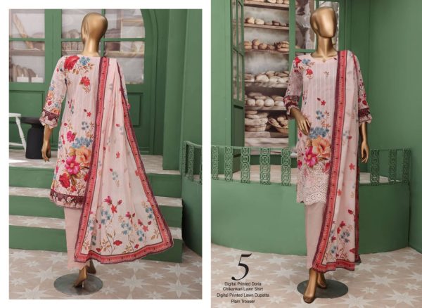 ✨ VIVARI  ✨ 3 Piece  Luxury Lawn Digital Printed Chickenkari Lawn Shirt/ Luxury Digital Printed  Pure Lawn/Unstitched Suit New Collection For Womens - Image 2