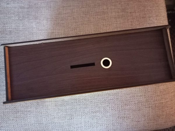 Umrah Saving Box - Box For Umrah Saving | Umrah Saving Box - Best Quality Umrah Saving Box - Umrah Saving Box Dark Brown, Wooden Money Box for Umrah - 210,000 - Image 9