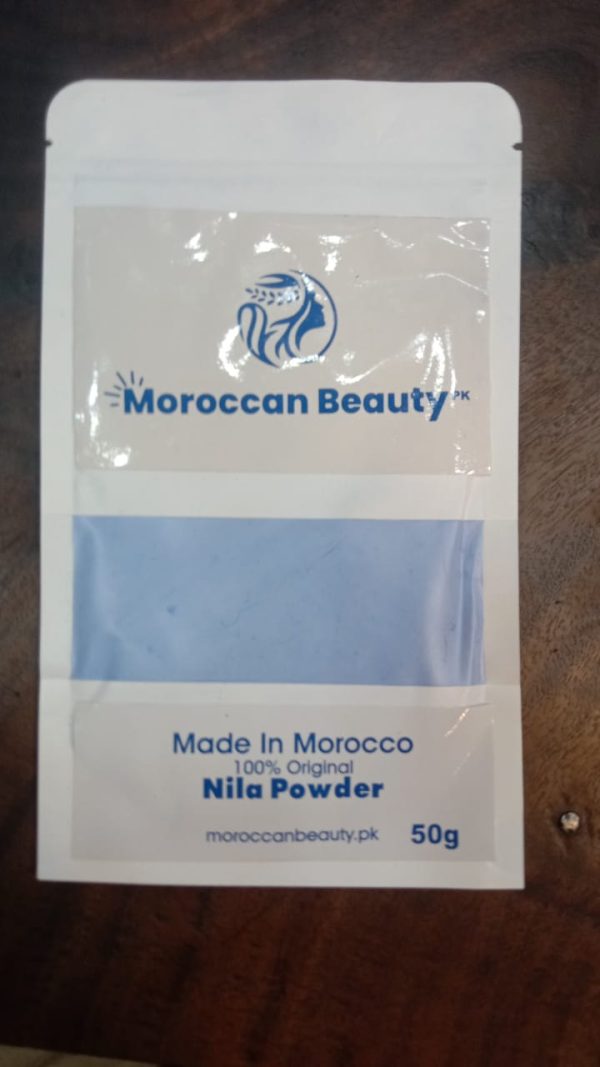 Moroccan Beauty Nila Powder | Blue Nila Skin Whitening Powder 50g | Best Quality Nila Powder - Image 2