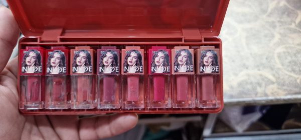 Mocallure Dark Nude Matte Lip Gloss Set – 8 Long-Lasting Shades for All Skin Tones - Image 5
