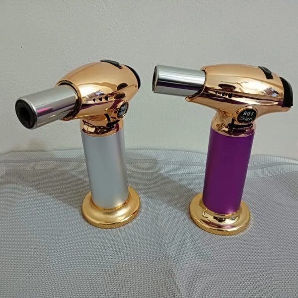 High Quality Torch Lighter for Cigar Kitchen Culinary Gas Refillable BBQ Torch Lighter Stylish and Windproof Jet Flame - Image 5