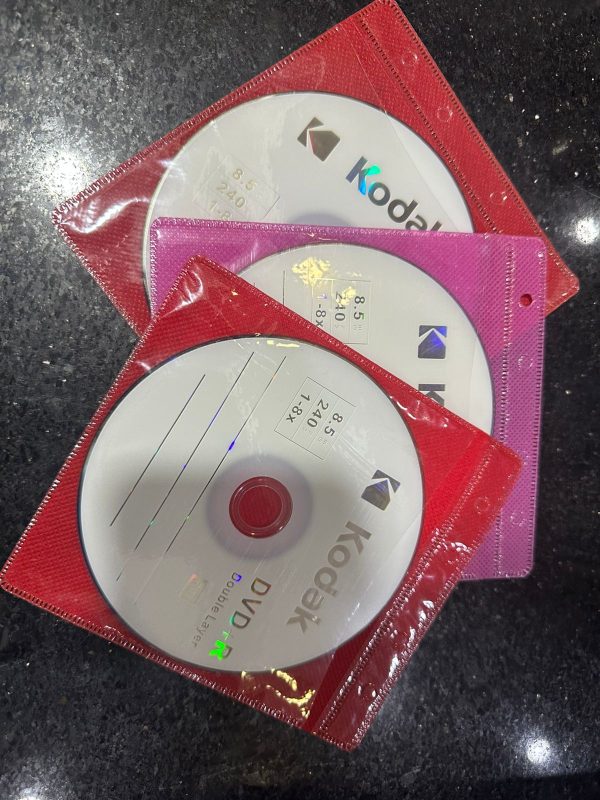 Kodak, DVD+R DL Blank Discs, Pack of 50-DiscsKodak, DVD+R DL Blank Discs | Kodak Dual Layer DVD+R 8.5GB 8X – High Capacity Record-able Disc - Image 2