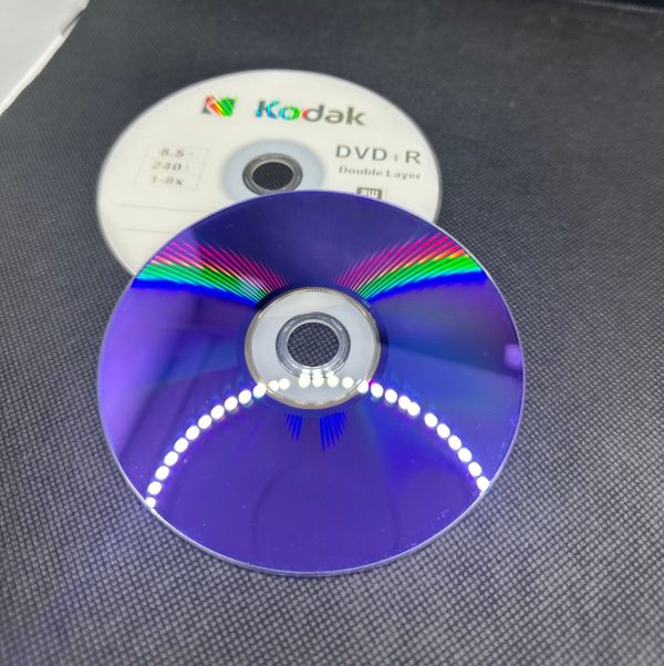 Kodak, DVD+R DL Blank Discs, Pack of 50-DiscsKodak, DVD+R DL Blank Discs | Kodak Dual Layer DVD+R 8.5GB 8X – High Capacity Record-able Disc - Image 3