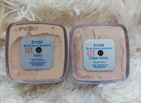 Etude Real Loose Powder – Oil Control & Smooth Matte Finish | Shades 21 & 22 - Image 4