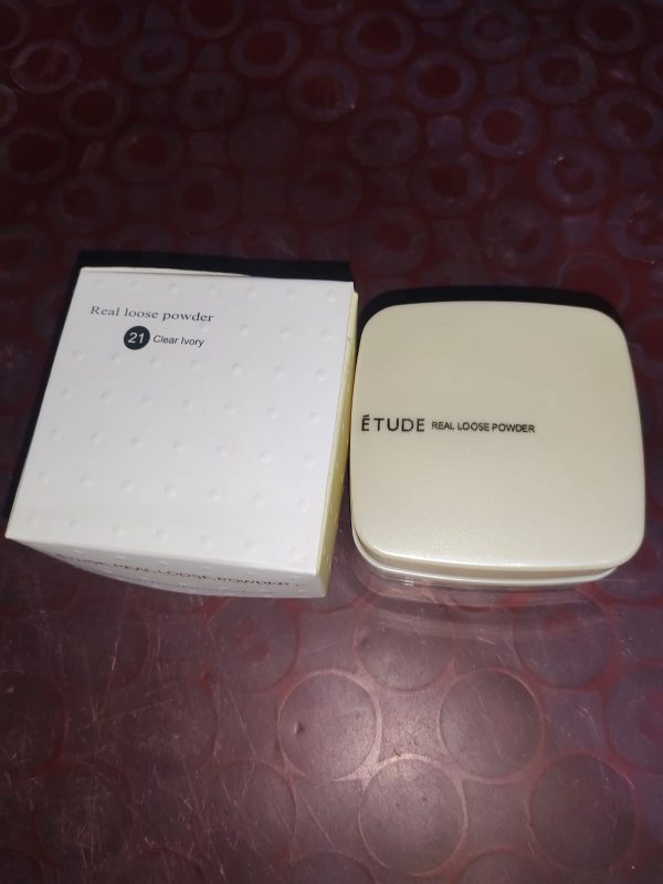 Etude Real Loose Powder – Oil Control & Smooth Matte Finish | Shades 21 & 22 - Image 2
