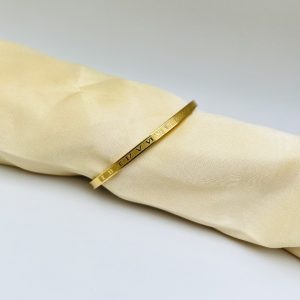 Adjustable Cartier Roman Numeral Adjustable Imported Gold Bracelet | Best Quality Artificial Bracelet For Girls & Women | Bracelet For Every Occasion | Elegant Design ✨