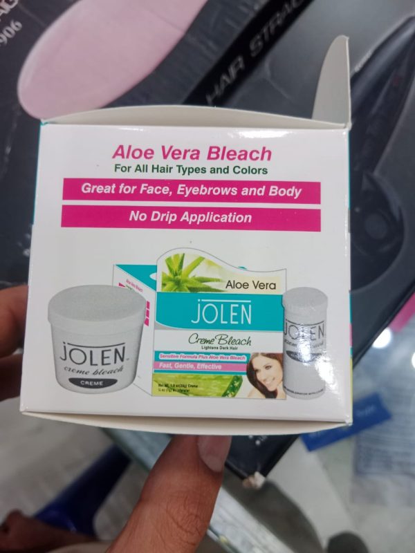 Jolen Creme Bleach – Lightens Dark Hair (28g) - Image 7