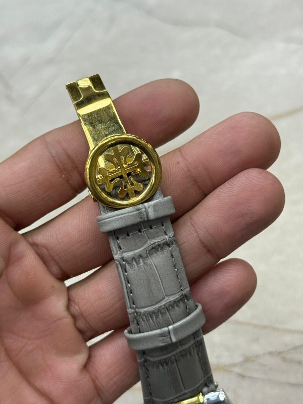Patek Philippe Nautilus 8044 – Grey Gold Tone | 3ATM Water Resistant Luxury Watch Without Box - Image 3