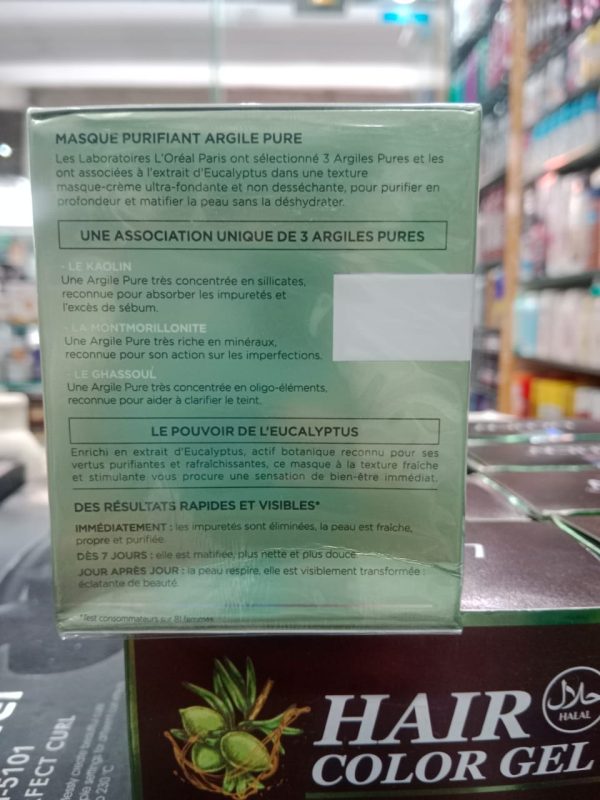L'Oréal Paris Pure Clay Purifying Face Mask – 50g | Deep Clean & Mattify - Image 7