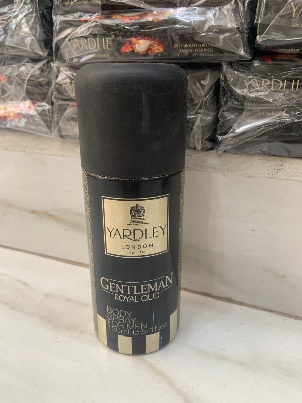Yardley London Gentleman Elite Deodorant Body Spray for Men – 150ml | Long-Lasting Elite Fragrance - Image 4