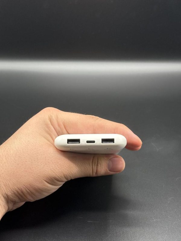 ELEC 10,000mAh Fast Charging Power Bank – White | Dual Type-A & Type-C Output | With Box - Image 2