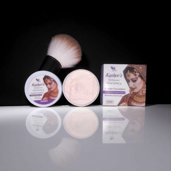 Kashee's Face Powder Foundation | Face Powder Foundation For Skin - Best Quality Makeup - Foundation For Girls - Kashee Face powder For Girls - Ivory Shade - Image 2
