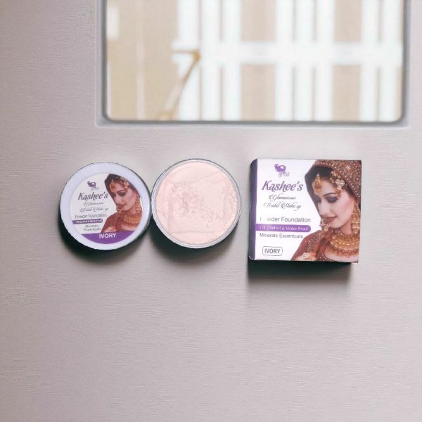Kashee's Face Powder Foundation | Face Powder Foundation For Skin - Best Quality Makeup - Foundation For Girls - Kashee Face powder For Girls - Ivory Shade - Image 6