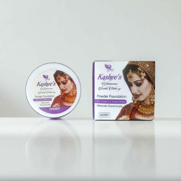 Kashee's Face Powder Foundation | Face Powder Foundation For Skin - Best Quality Makeup - Foundation For Girls - Kashee Face powder For Girls - Ivory Shade - Image 5
