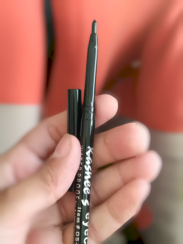 Pack Of 01 - Kashee's Black Kajal Pencil - Kajal Pencil For Eyes - Kashee Kajal Pencil For Girls - Best Quality Kajal - Image 5