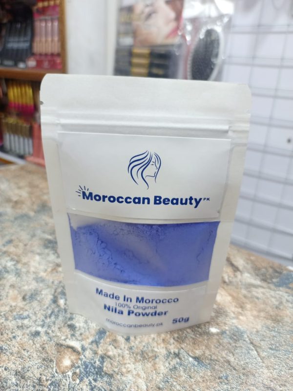 Moroccan Beauty Nila Powder | Blue Nila Skin Whitening Powder 50g | Best Quality Nila Powder - Image 4