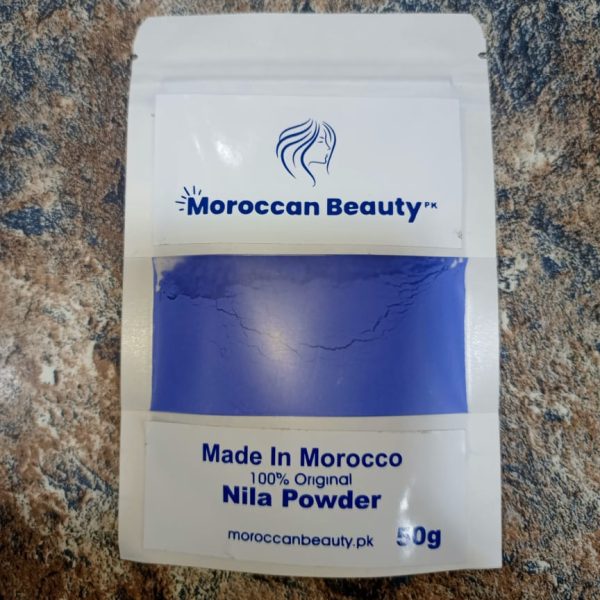 Moroccan Beauty Nila Powder | Blue Nila Skin Whitening Powder 50g | Best Quality Nila Powder - Image 2