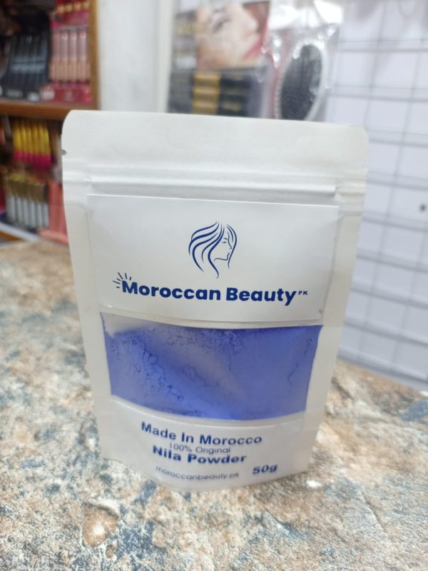 Moroccan Beauty Nila Powder | Blue Nila Skin Whitening Powder 50g | Best Quality Nila Powder - Image 3