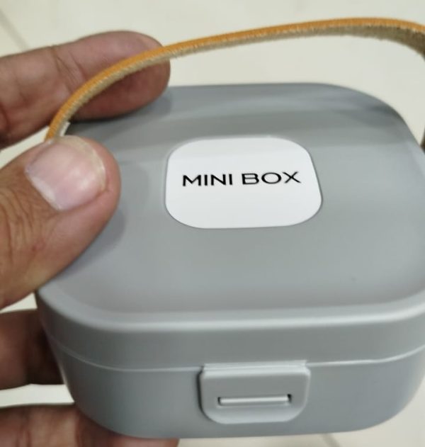 Jewelry Organizer Box | Portable Jewelry Storage Box | Sleek | Portable | Multi-Functional Travel Jewelry Organizer | Durable | Compact Ring | Necklace | Earring Storage Boxes With Mirror | For Travel | Home | Gift Option - Random Color  - Image 6